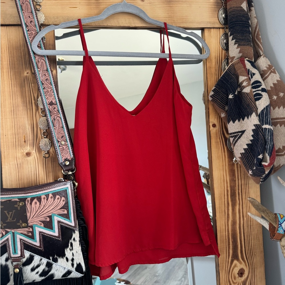 Red Going Out Top